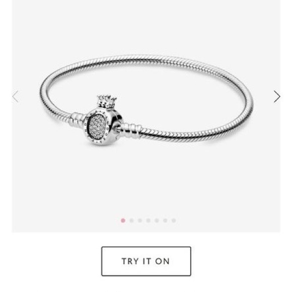 💗 Pandora Crown O bracelet - size 18 💗 - Picture 8 of 9